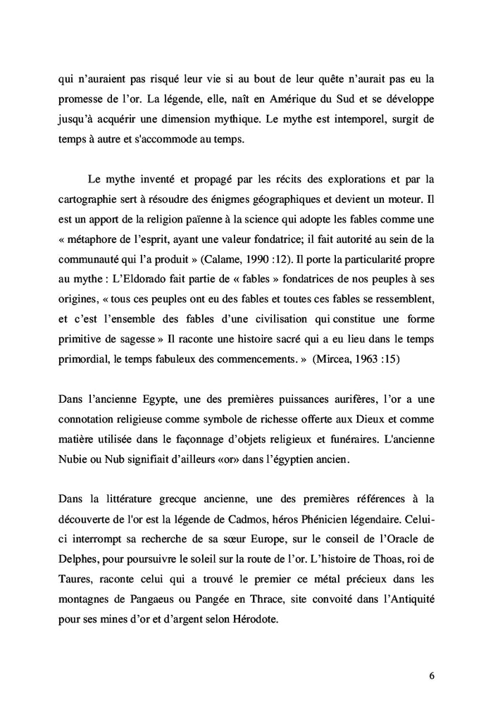 Le mythe d'Eldorado et ses transpositions symboliques européennes
