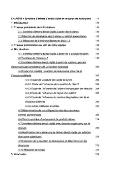 Composés organosilicés pour la synthèse de fragments de polycétides