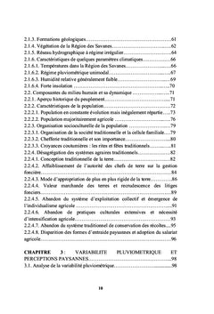 Aménagement rural, stratégies paysannes de production agricole