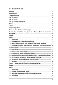 Amélioration des pratiques d'alimentation des porcs élevés au Bénin