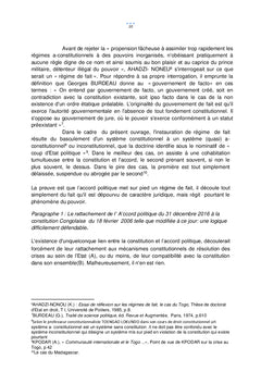 Accord politique de la CENCO face à la Constitution Congolaise de 2006