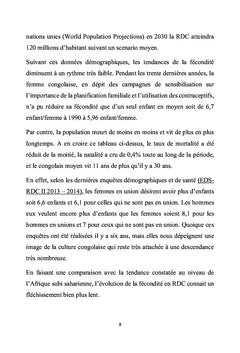 Impact du dividende démographique sur la croissance économique
