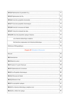 Étude de SnO2 dopé par des métaux de transition