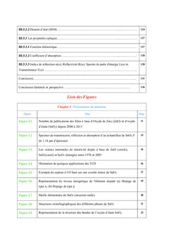 Étude de SnO2 dopé par des métaux de transition