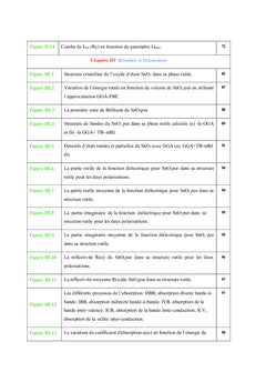 Étude de SnO2 dopé par des métaux de transition