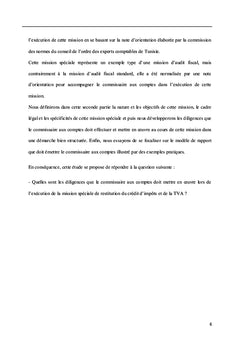 Démarche d'audit fiscal et diligences liées aux crédits d'impôts