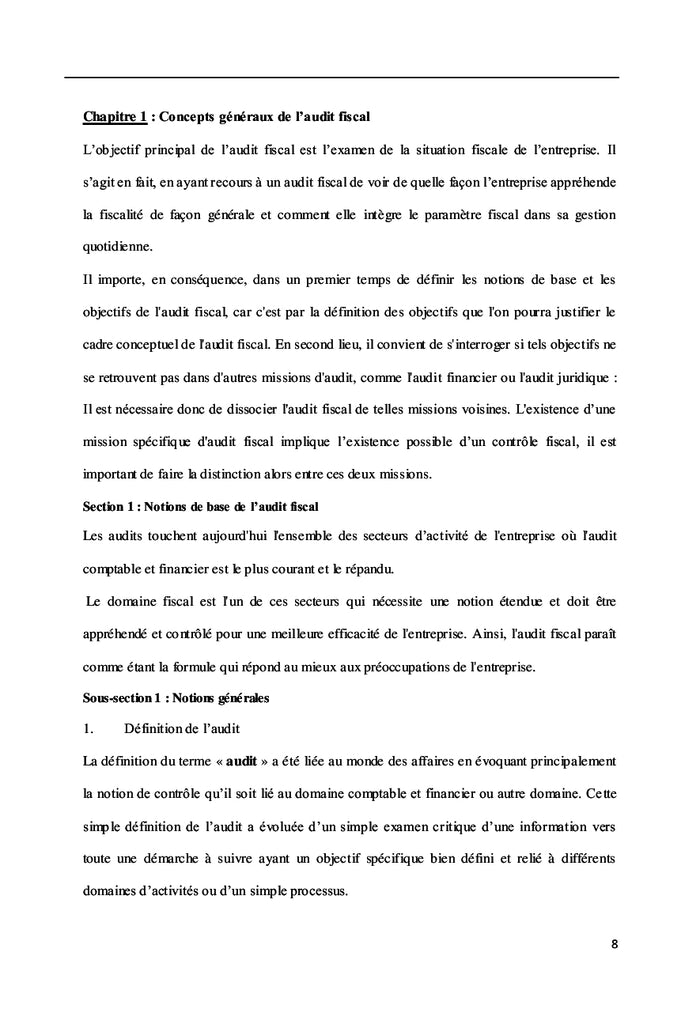 Démarche d'audit fiscal et diligences liées aux crédits d'impôts
