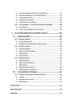 Les leviers de compétitivité au sein des filières agroalimentaires