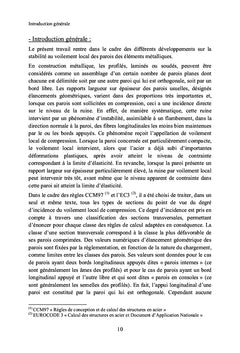 Stabilité au voilement local des âmes des éléments métalliques