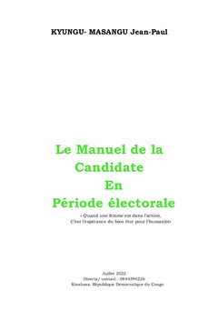 Le manuel de la candidate en période électorale
