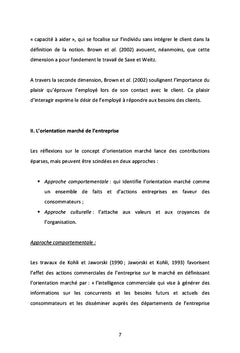 Orienter client: Comment?