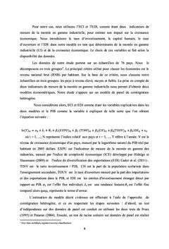 Politique de montée en gamme industrielle et croissance économique