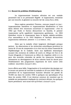Trypanosomiase Humaine Africaine (THA), Zone de Santé de Kwamouth