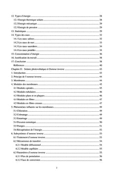 Dessalement Solaire par Osmose Inverse et Evaporation à Multi-effets