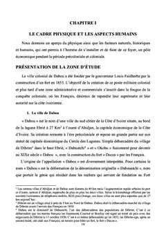 L'archéologie du bâti colonial : cas de la ville de Dabou