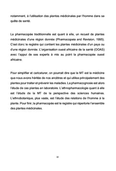 Pourquoi les Médecins devraient s'intéresser à la Médecine Traditionnelle