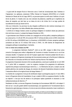 Impact de la fiscalité sur la croissance économique de la RDC