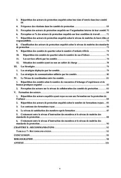 Analyse de l'efficacité du Système Intégré de Protection des Enfants