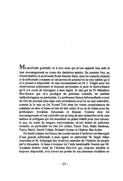 Les Juifs d'Algérie