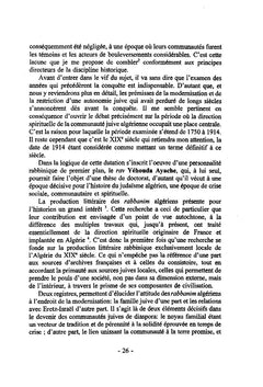 Les Juifs d'Algérie