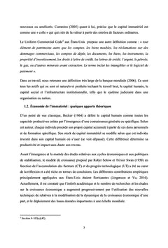 Impacts du capital immatériel sur la richesse des nations