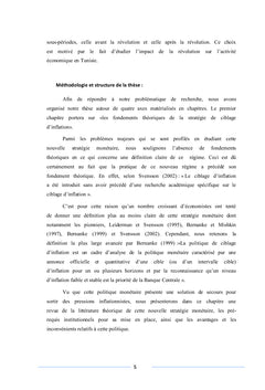 L'opportunité de la politique de ciblage d'inflation en Tunisie