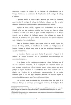 L'opportunité de la politique de ciblage d'inflation en Tunisie