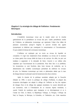 L'opportunité de la politique de ciblage d'inflation en Tunisie