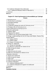 Bioremédiation des eaux polluées en Zinc (II) par les racines