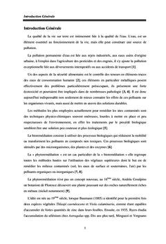 Bioremédiation des eaux polluées en Zinc (II) par les racines