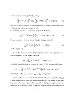 Résolution des équations elliptiques avec exposant critique