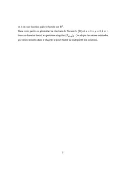 Résolution des équations elliptiques avec exposant critique