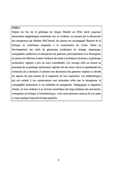 Génétique Moléculaire des Plantes