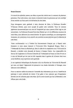 Les compétences communicatives en français au Burundi
