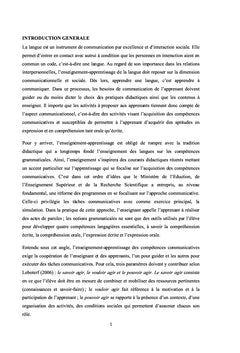 Les compétences communicatives en français au Burundi