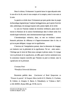 Introduction à l'herméneutique véritative