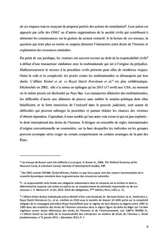 Droits de l'homme et exploitation pétrolière