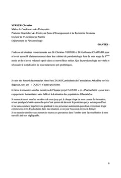 L'humanitaire en dentisterie