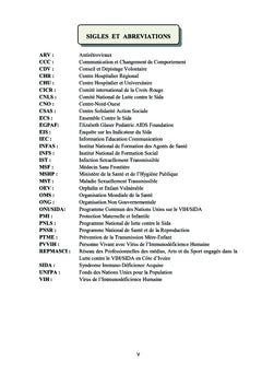 Lutte contre le VIH/Sida en situation de crise armée à Bouaké
