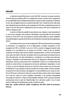 Infirmier pilote de processus