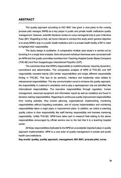 Infirmier pilote de processus