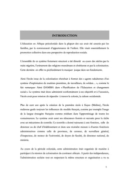 Politiques éducatives au Mali entre crise scolaire et crise sociale