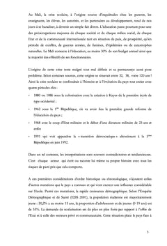 Politiques éducatives au Mali entre crise scolaire et crise sociale