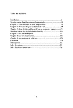 Les figures de la décadence dans le roman de Carlos de Oliveira. Tome3