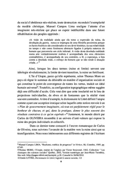 Les figures de la décadence dans le roman de Carlos de Oliveira. Tome3