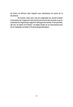 Les figures de la décadence dans le roman de Carlos de Oliveira. Tome3