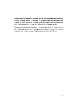 Reconfigurations territoriales soutenables des déplacés en Colombie