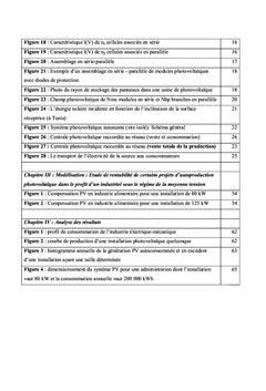 Faisabilité technico-économique d'un projet photovoltaïque industriel