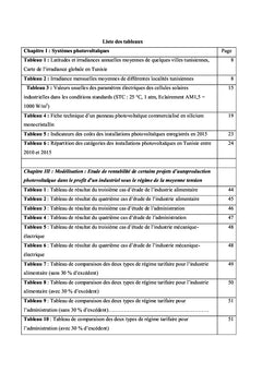 Faisabilité technico-économique d'un projet photovoltaïque industriel