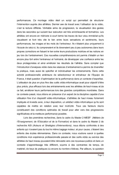 Un dispositif vidéo-informatique pour réguler l'apprentissage en EPS